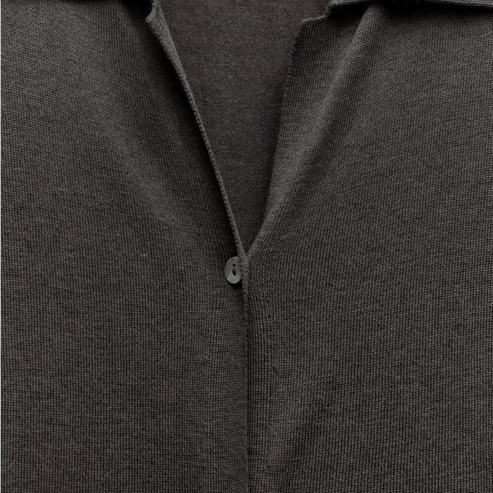 ZARA KNIT DRESS WITH SIDE BUTTONS - Picture 9 of 11